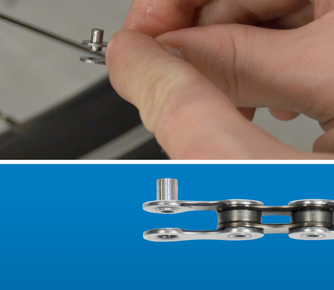 Leave rivet partially in place