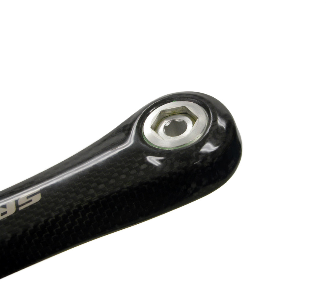 SRAM® and Truativ® use a hex shaped in self-extracting retaining ring