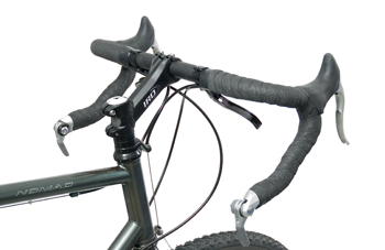 Figure 2. Bar end shifters on drop style bars
