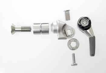 Figure 3. The component parts of the bar end shifter