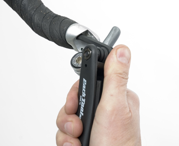 Figure 4. Securing the lever body