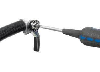 Figure 6. Secure shift lever parts to lever body