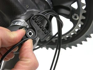 Figure 17. One of several optional routings to change connector wire length