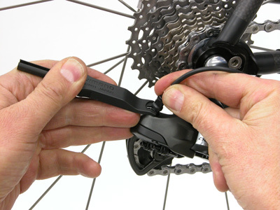 Figure 40. Use Shimano TL-EW01 tool to pry out socket