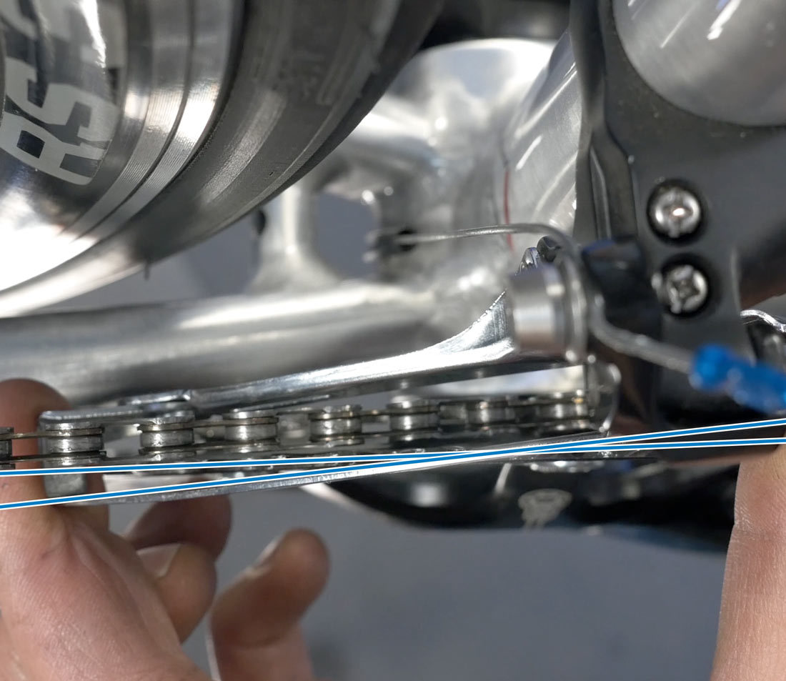 Poor derailleur rotation