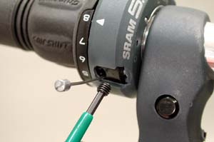 Remove set screw