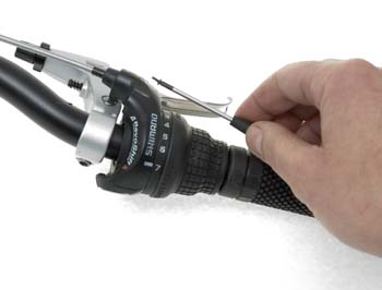 Remove cover screw.