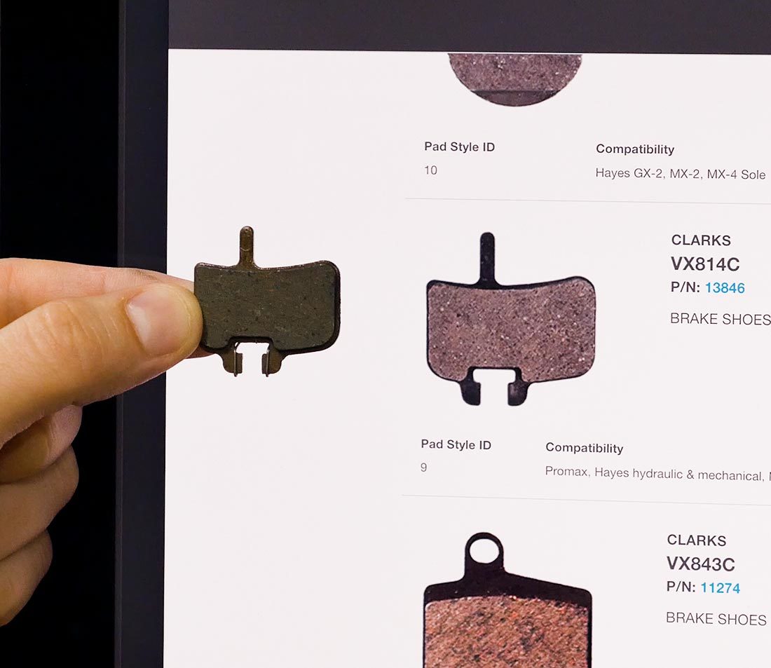 It can be useful to scroll through a retailer's website to find and purchase a compatible replacement pad