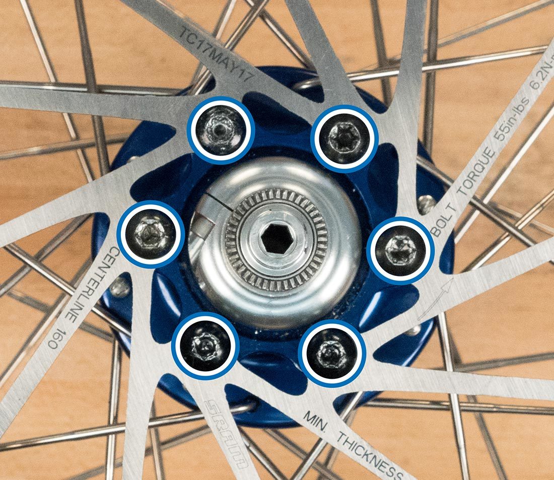 6-bolt rotor