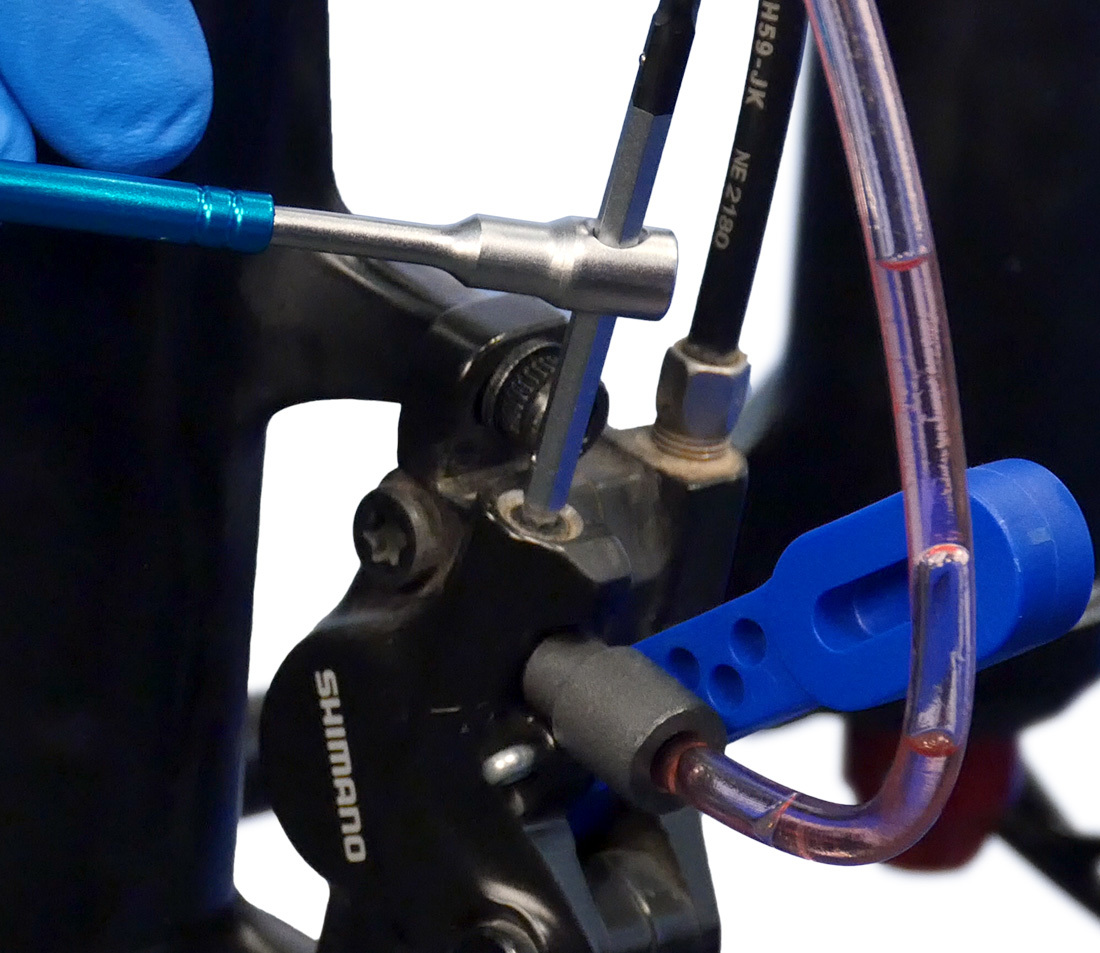 This example features a bleed port screw.