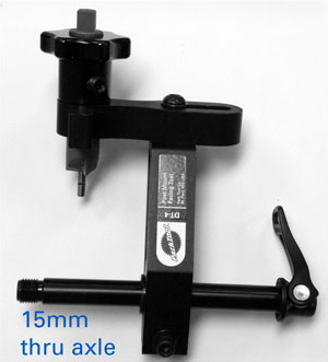 Figure 4. Assembly for 15mm thru axles