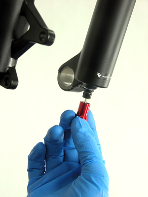 Figure 1. Remove adjusting knob