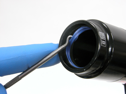 Figure 14. Remove the blue glide seal