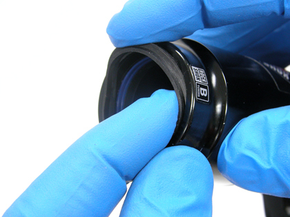Figure 20. Install the black dust seal