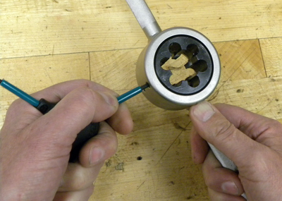 Figure 6. Install guide into handle