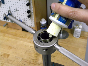 Figure 9. Add cutting fluid often