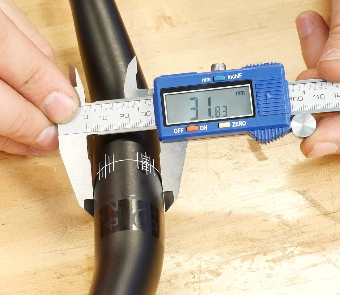 Measure the center of the bar