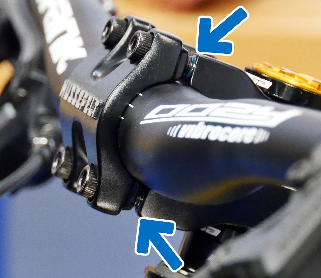 Typical stem designs require even threading of the faceplate bolts