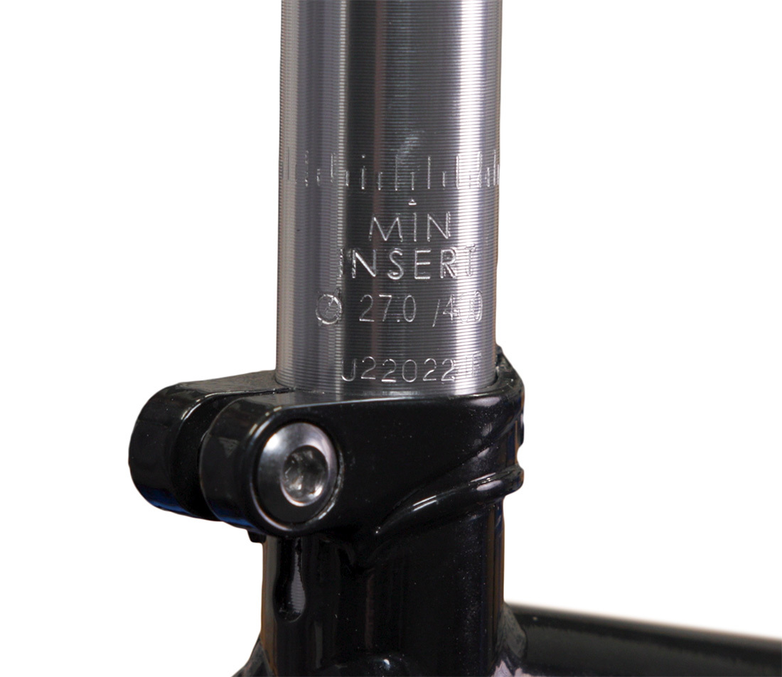 This seatpost is 27.0 mm, as seen on the markings