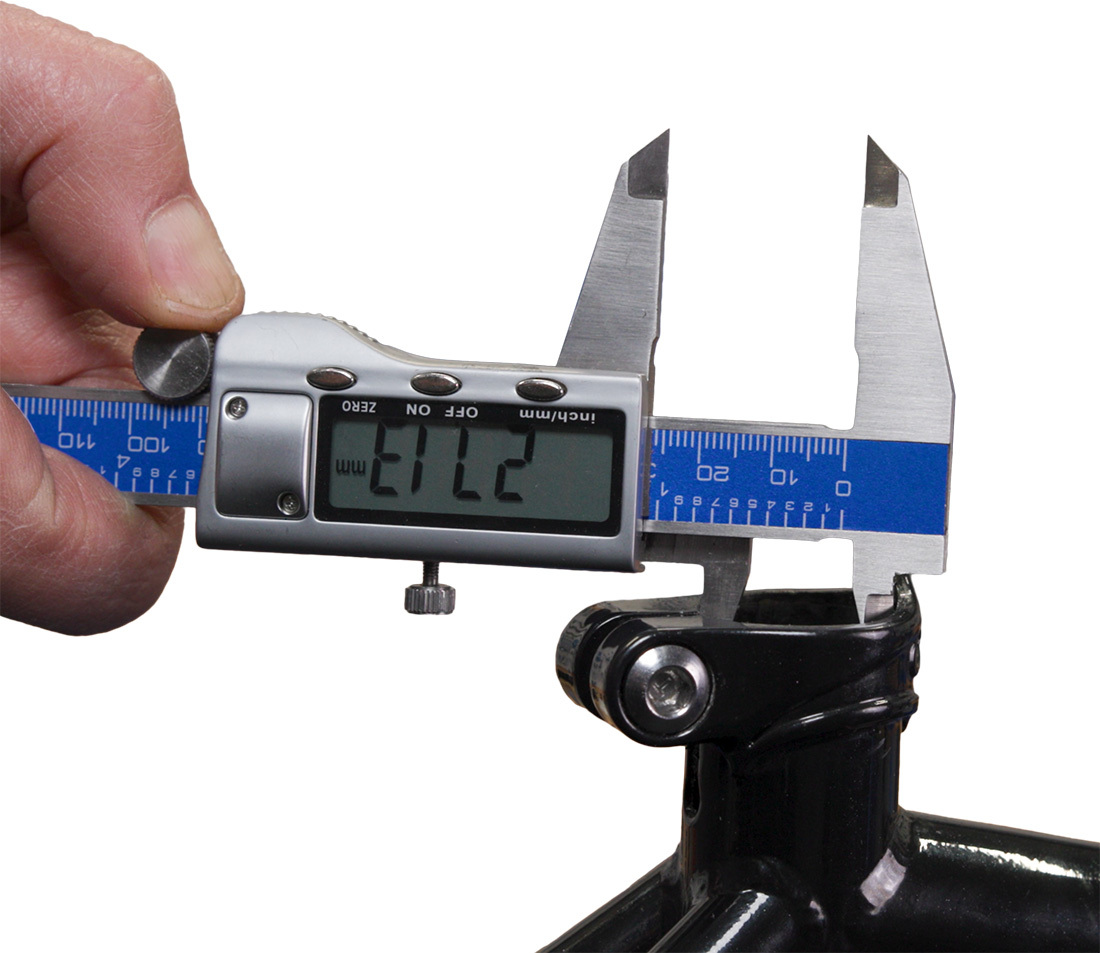 Seatpost Installation Measure Seat Tube