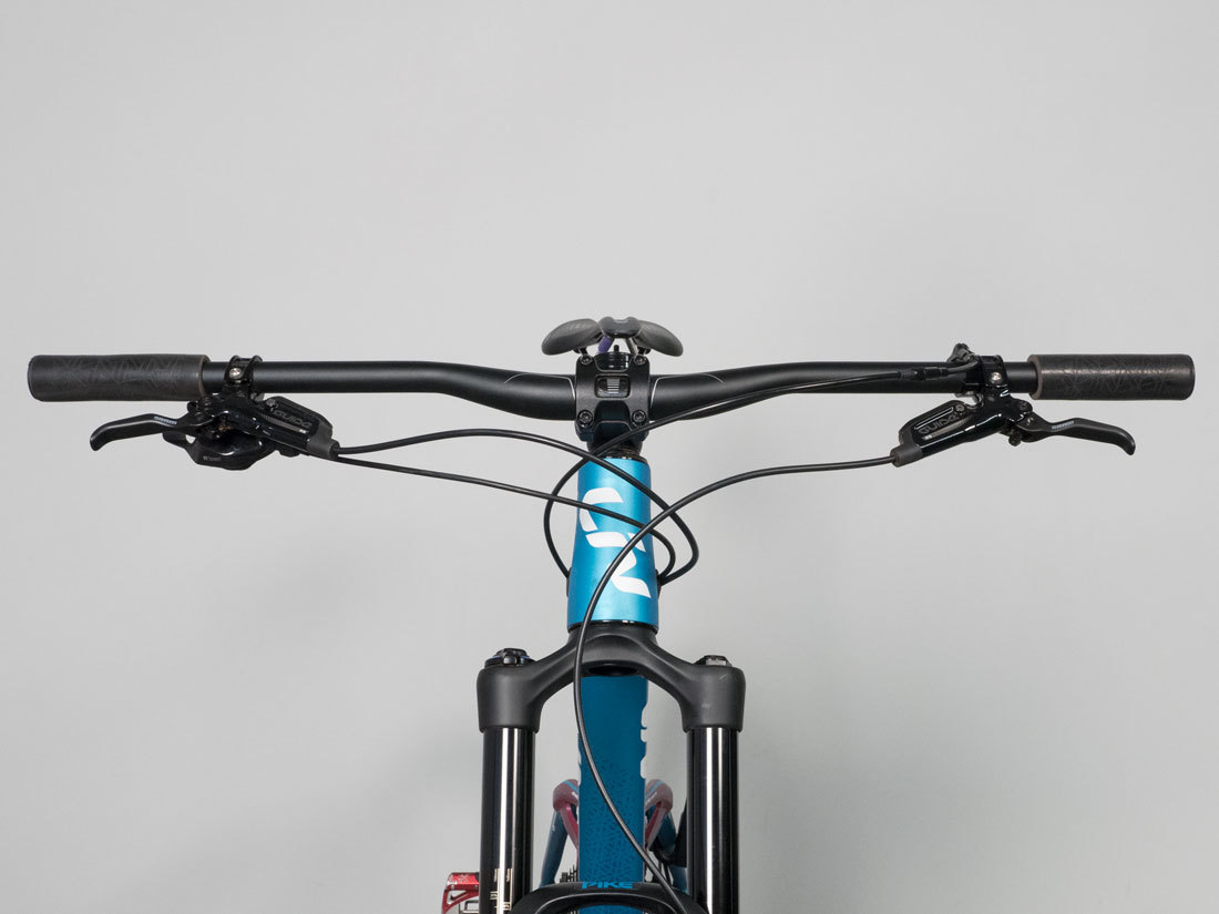 Handlebar rotated to flat or hoizontal