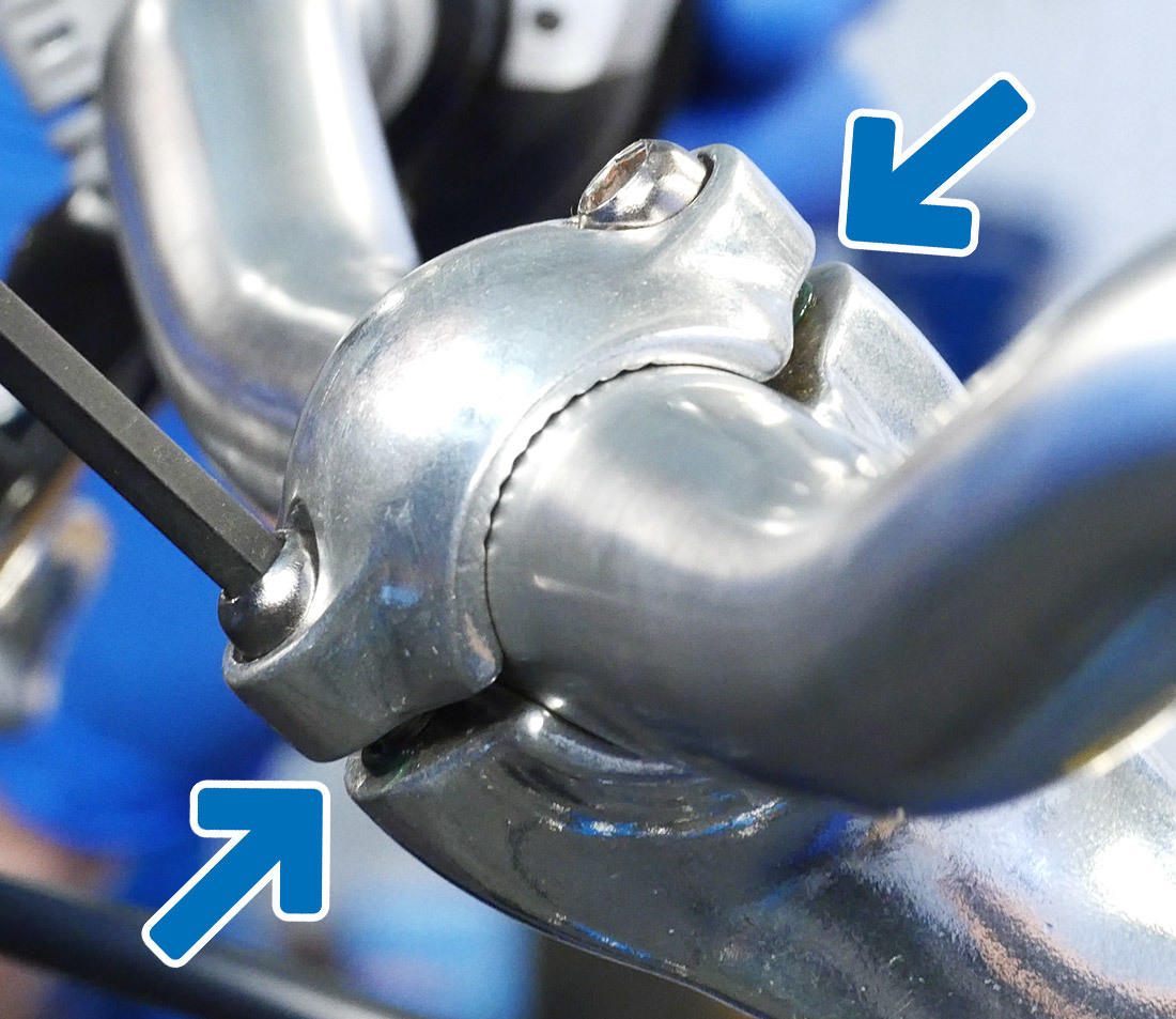 Tighten faceplate bolts evenly
