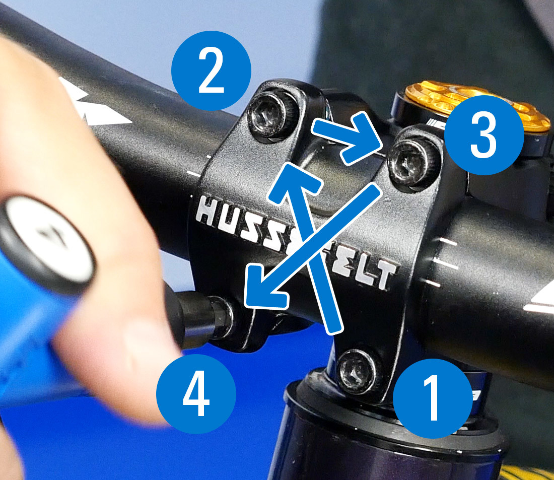 Tighten and torque in an "X" pattern