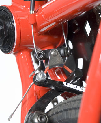 Figure 8. Inspect and bend the cable wire ends so they do not rub or touch the frame