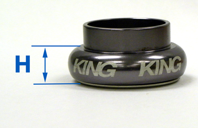 Figure 8. Lower stack external cup with 13.7 mm stack height. The full SHIS listing would read EC34/30 H13.7