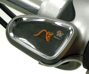 Figure 13. Shift indicator showing underdrive mode