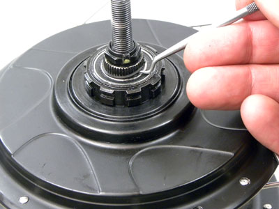 Figure 46. Remove snap ring
