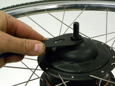 Figure 50. Remove locknut and spacer
