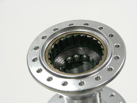 Figure 7. Seal on right side axle bearings