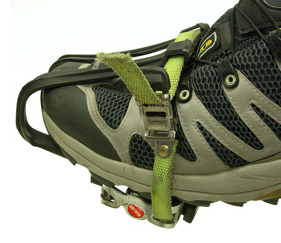 Figure 3. Toe clip and strap