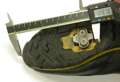Figure 18. Fore-aft measurement