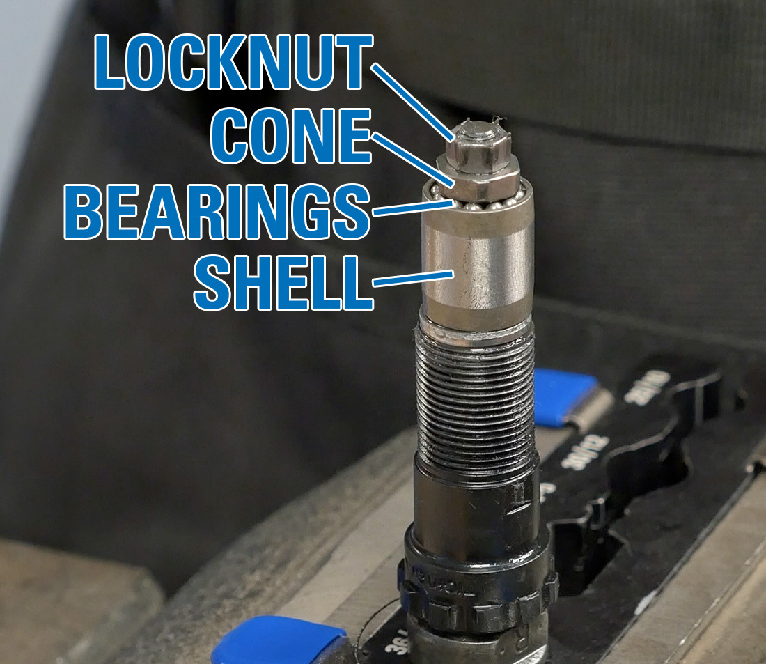 Components of the SPD bearing unit