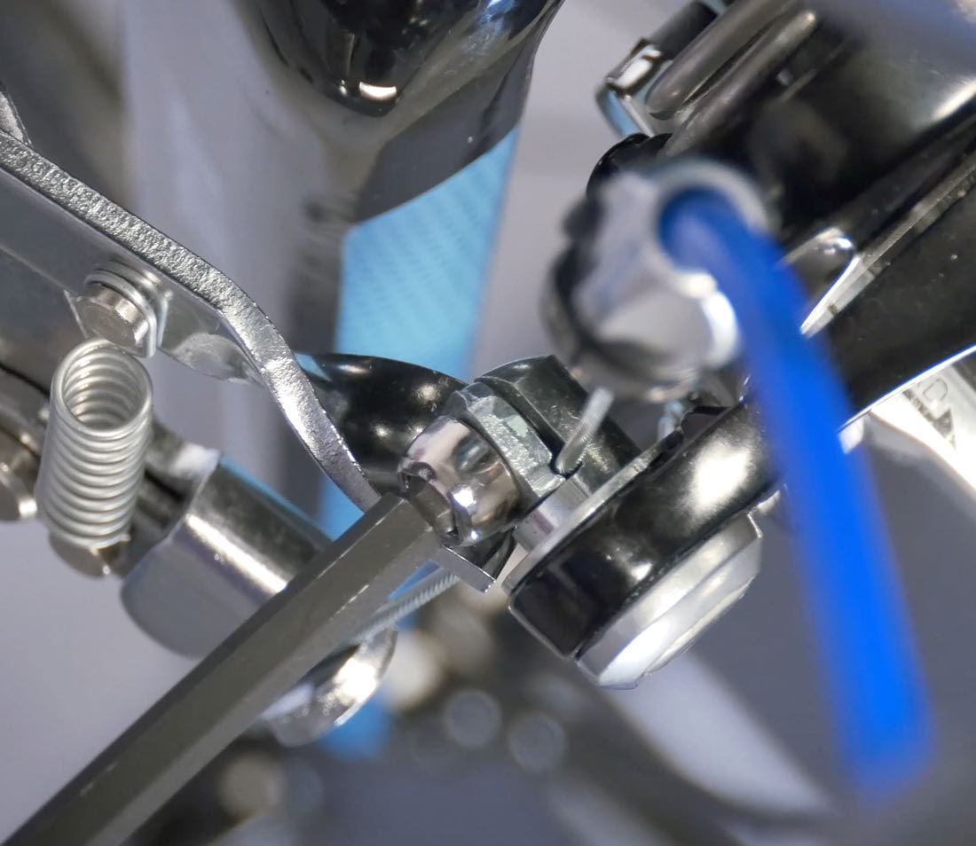 Secure cable in pinch mechanism