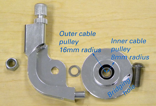 an "exploded view" showing the parts of the Travel Agent™