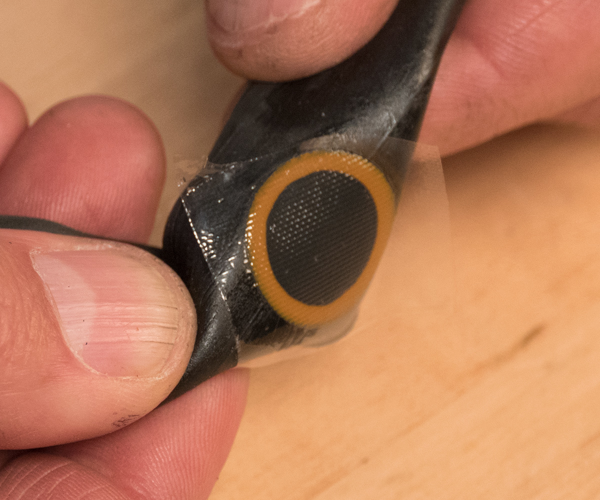 Properly bonded patch