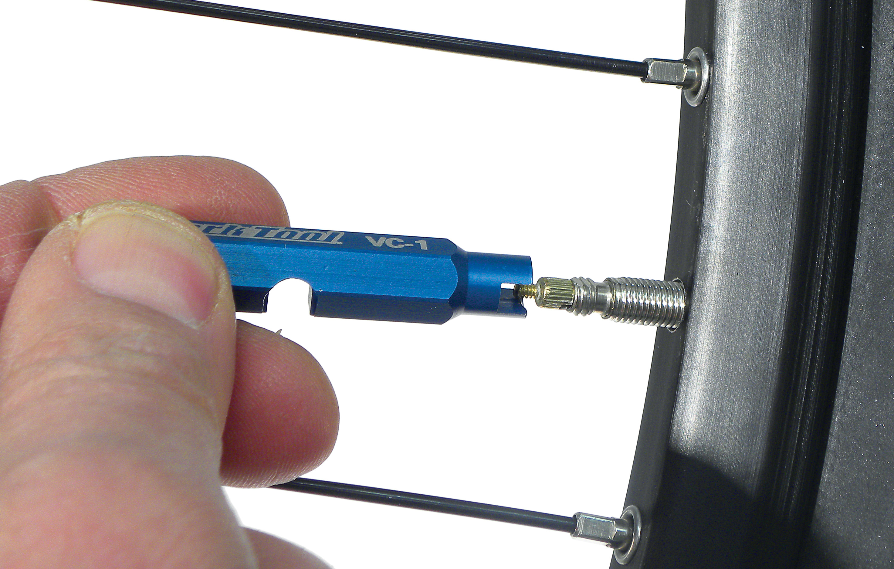 Presta with removable core and VC-1