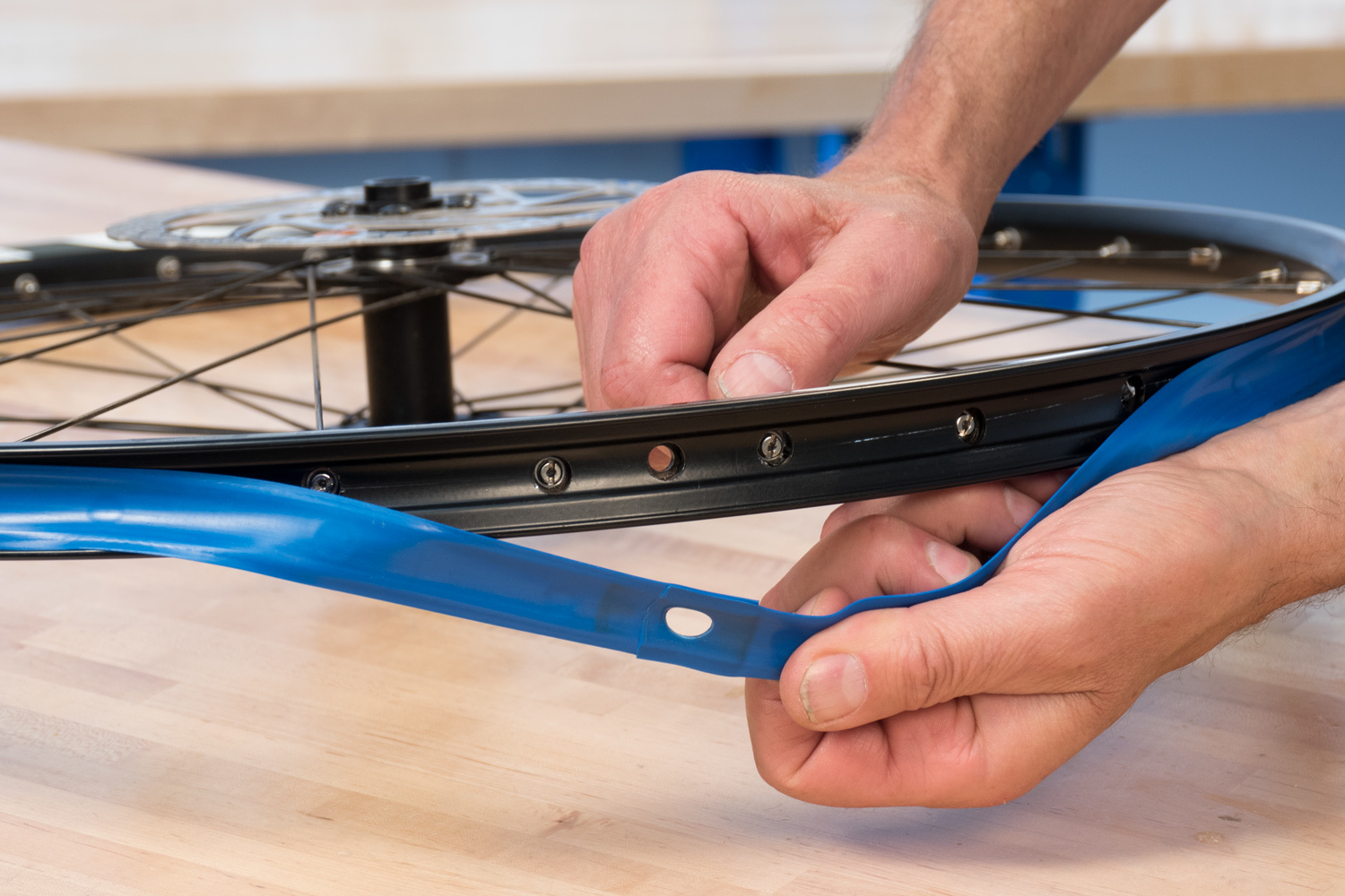 Tubeless Conversion 2 Remove Rim Tape