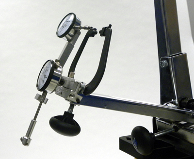 Figure 9. Radial dial assembly stored upside down
