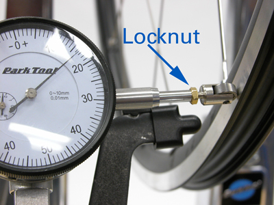 Figure 12. Align roller to rim