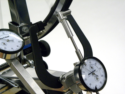 Figure 19. Slowly turn rim and note amount of radial run out